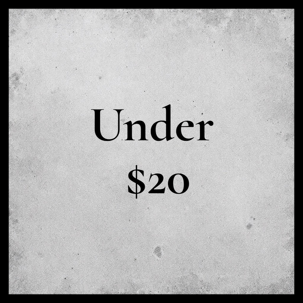 $20 and Under