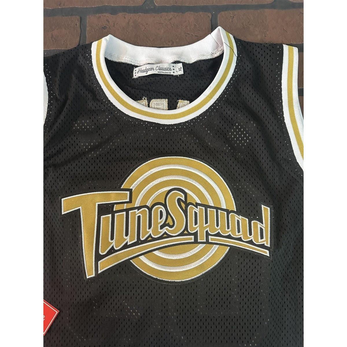TUNESQUAD-Marvin Martian Black Headgear Classics Basketball Jersey