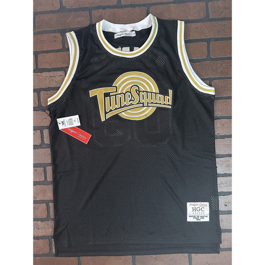 TUNESQUAD-Marvin Martian Black Headgear Classics Basketball Jersey