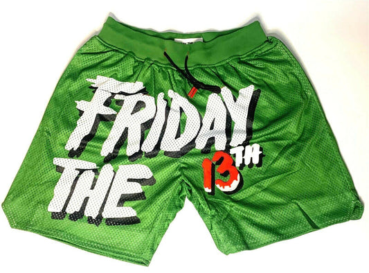 FRIDAY THE 13TH Headgear Classics Basketball Shorts