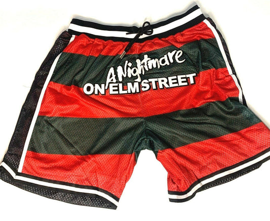 NIGHTMARE ON ELM ST/FREDDY Headgear Classics Basketball Shorts