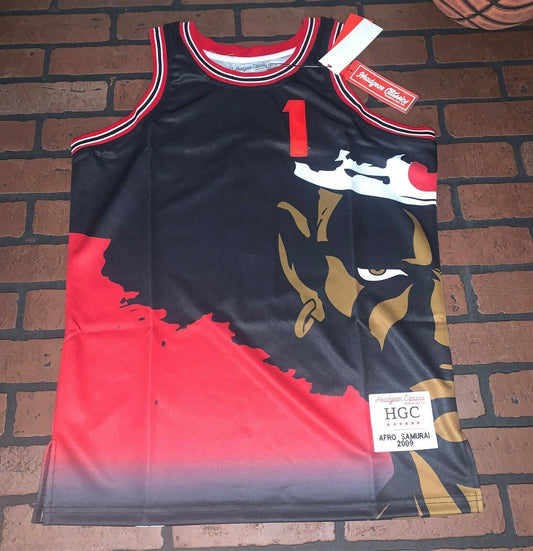 AFRO SAMURAI Headgear Classics Basketball Jersey