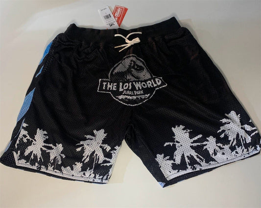 JURASSIC PARK - THE LOS WORLD Headgear Classics Basketball Shorts