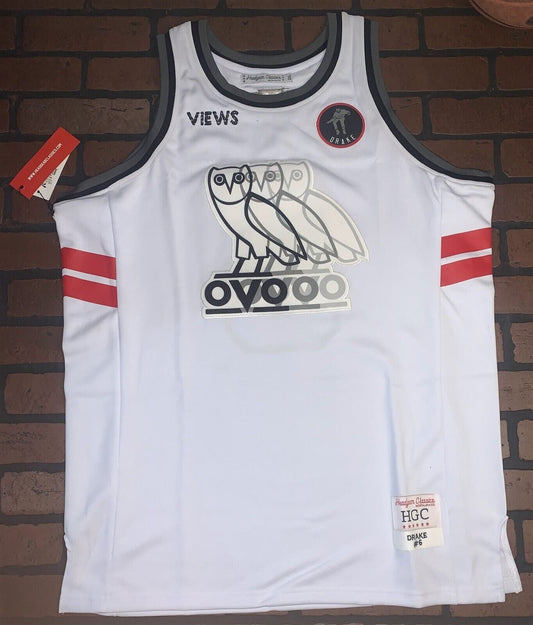 DRAKE OVO SO FAR GONE Headgear Classics Basketball Jersey