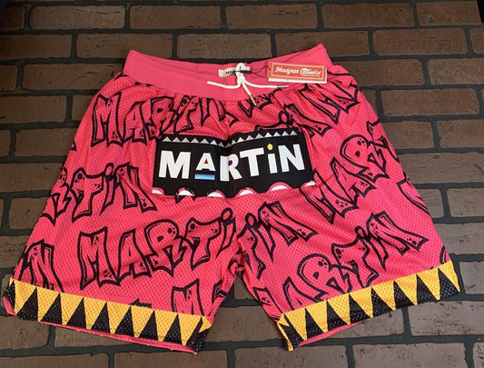 MARTIN Pink Headgear Classics Basketball Shorts