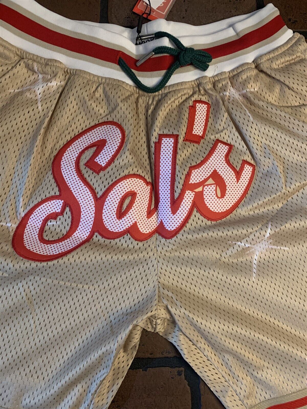 SAL'S PIZZA Do the Right Thing Headgear Classics Basketball Shorts ~ S L XL 2XL