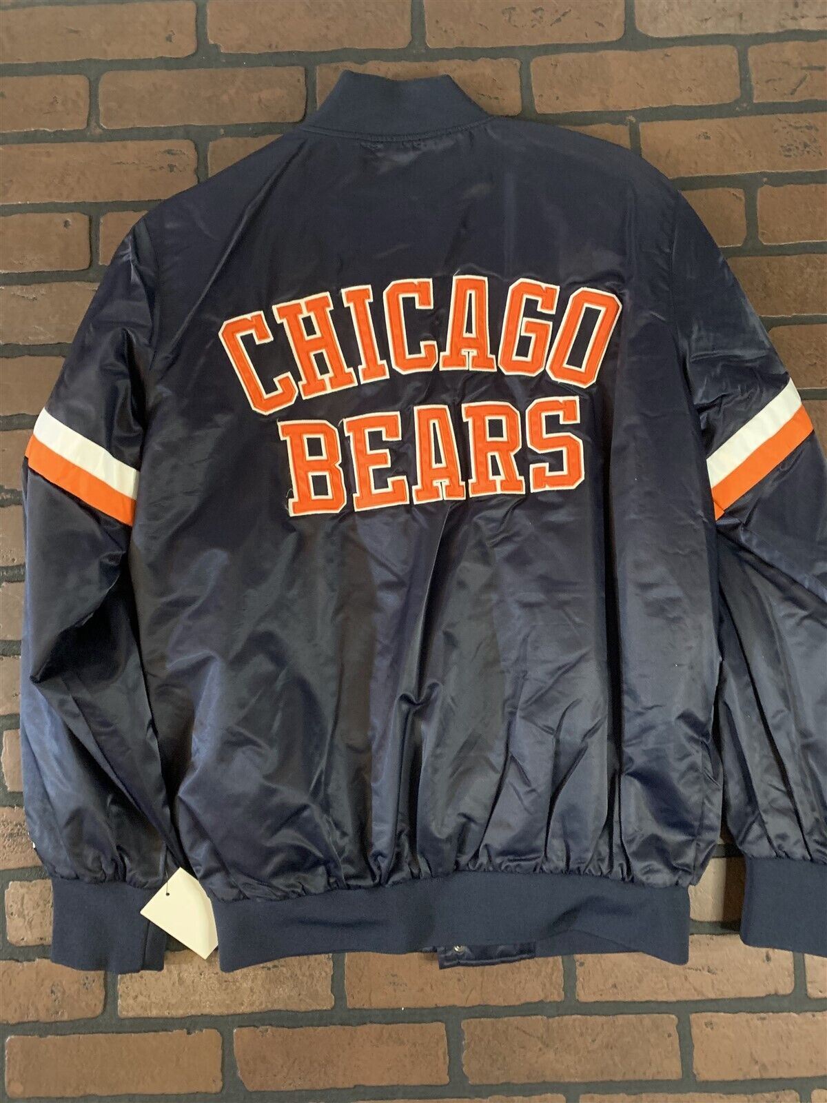 1946 CHICAGO Bears World Champions Embroidered Starter Retro Jacket~Never Worn~L