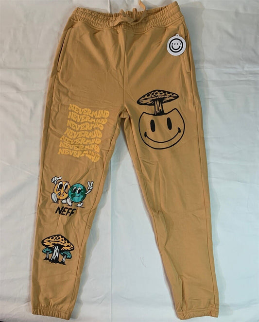 Neff Yellow Mushroom Sweatpants