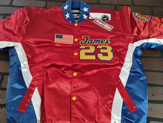 LEBRON JAMES #23 ALL-AMERICAN Headgear Classics Streetwear Jacket