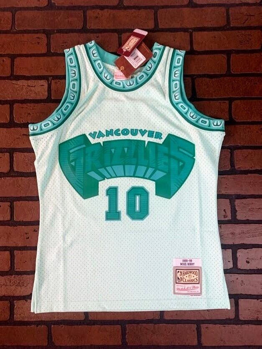 MEMPHIS GRIZZLIES Mitchell & Ness Mike Bibby Jersey