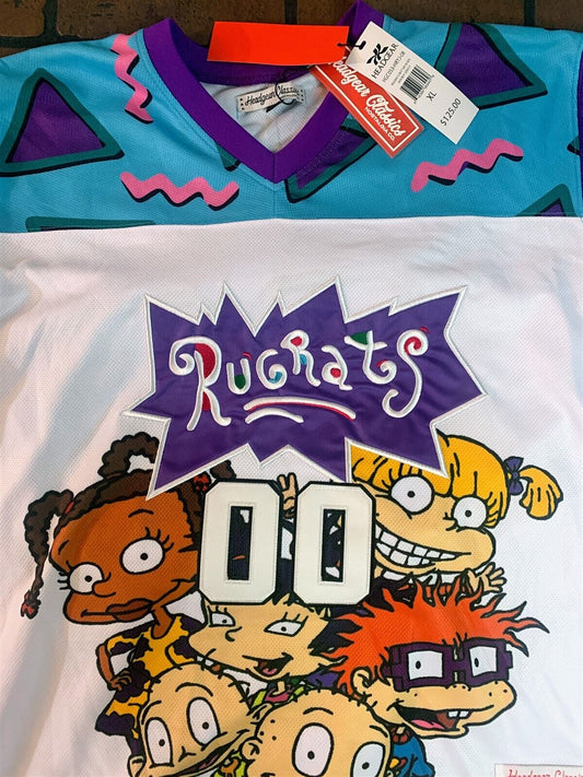 RUGRATS REPTAR Headgear Classics Hockey White Jersey