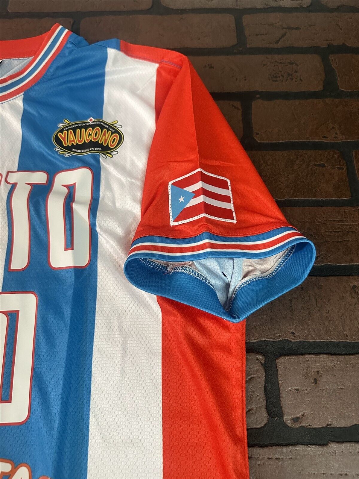 PUERTO RICO 1990 World Cup National Team Headgear Classics Soccer Jersey