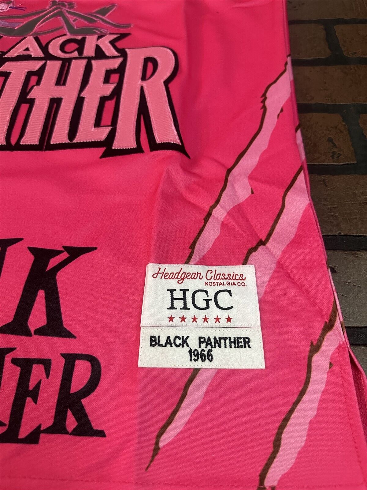 BLACK/PINK PANTHER - T'Challa Headgear Classics Basketball Jersey