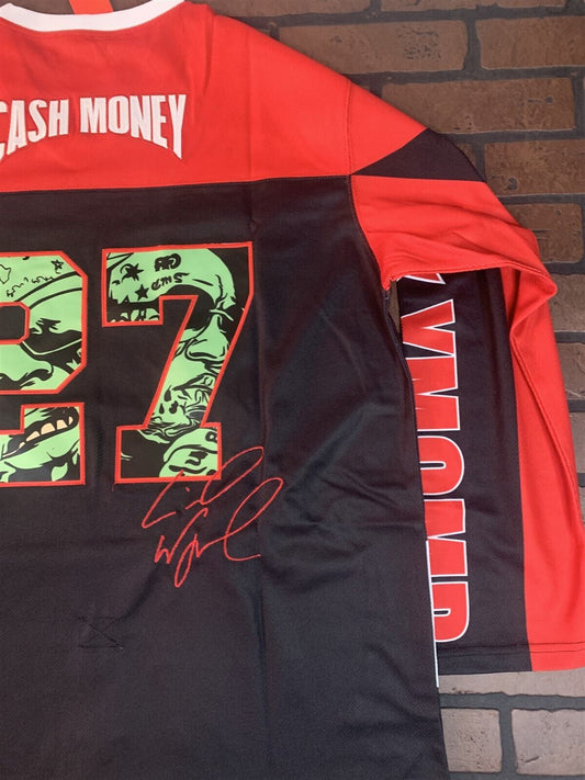CASH MONEY Headgear Classics Hockey Red Jersey