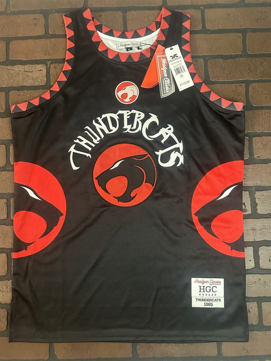 THUNDERCATS Black Headgear Classics Basketball Jersey