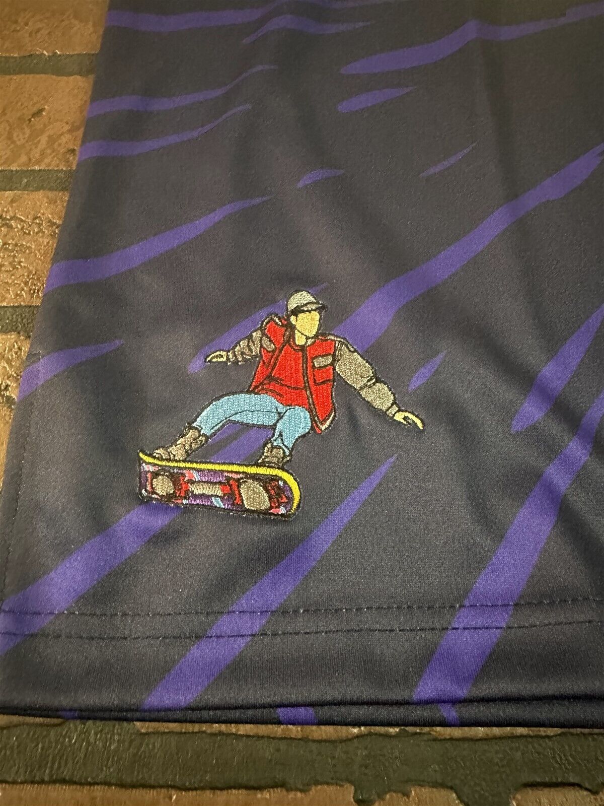 BACK TO THE FUTURE Marty McFly Headgear Classics Basketball Jersey