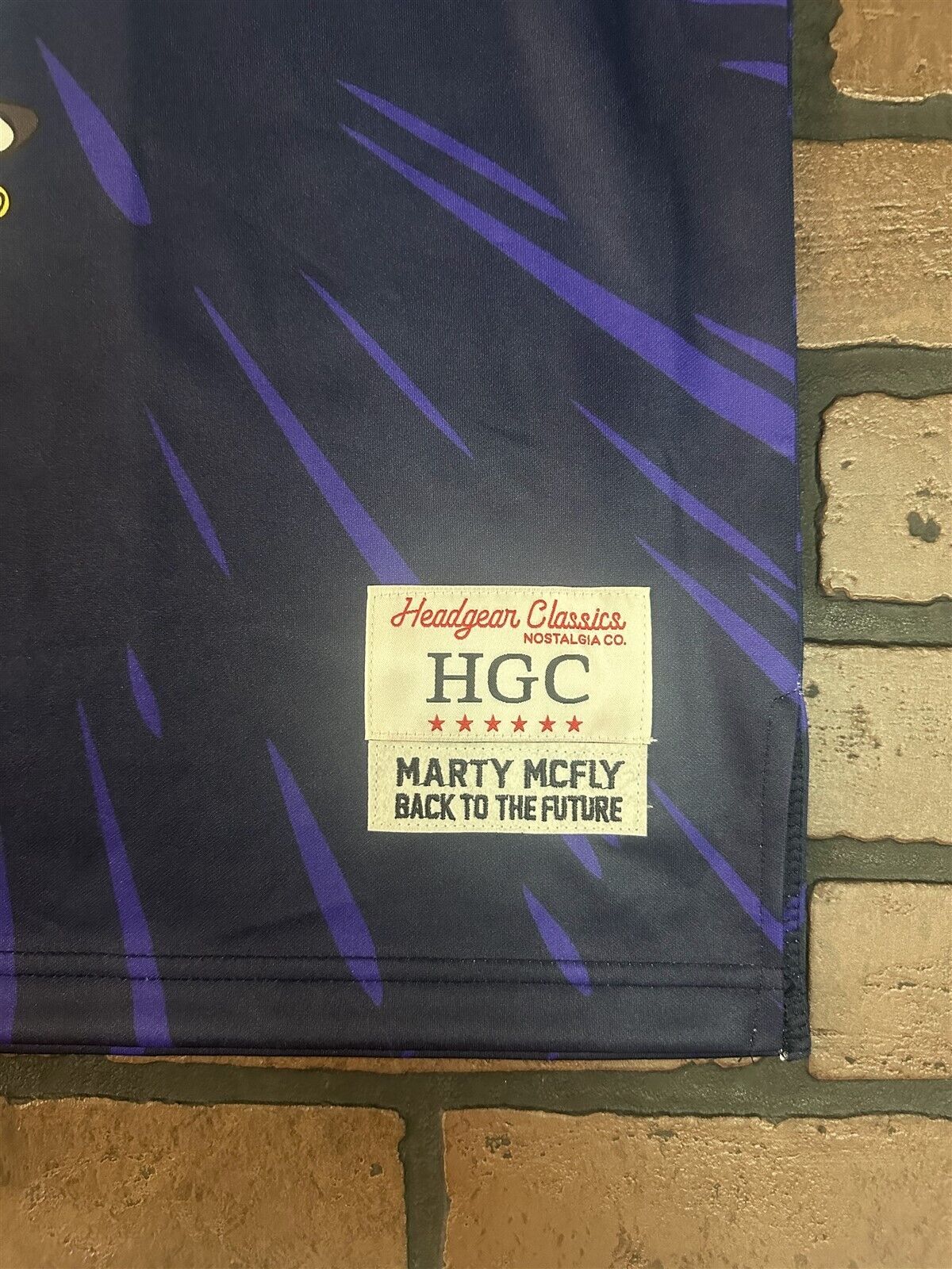 BACK TO THE FUTURE Marty McFly Headgear Classics Basketball Jersey