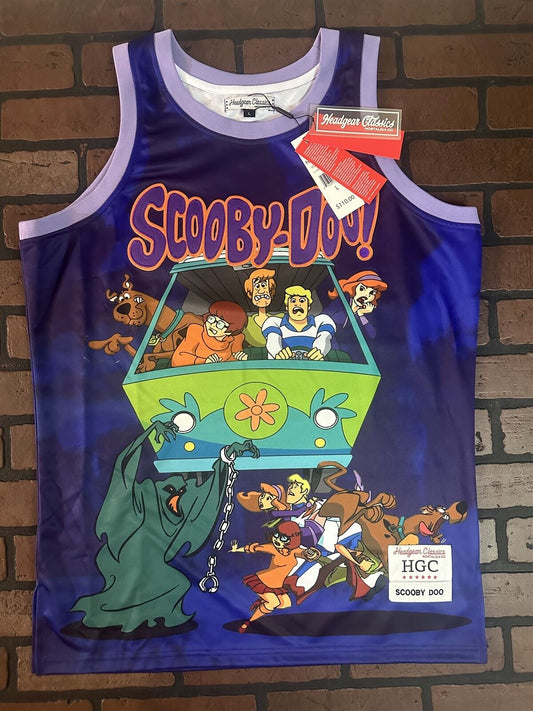 SCOOBY DOO & Mystery Machine Headgear Classics Basketball Jersey