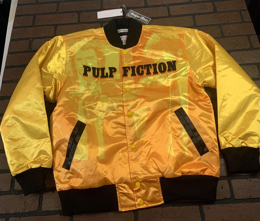 PULP FICTION BAD MOTHER F Headgear Classics Streetwear Jacket~Never Worn