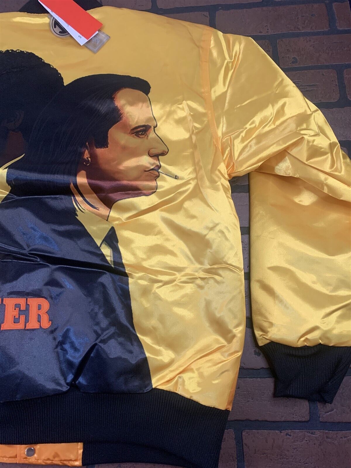 PULP FICTION BAD MOTHER F Headgear Classics Streetwear Jacket~Never Worn