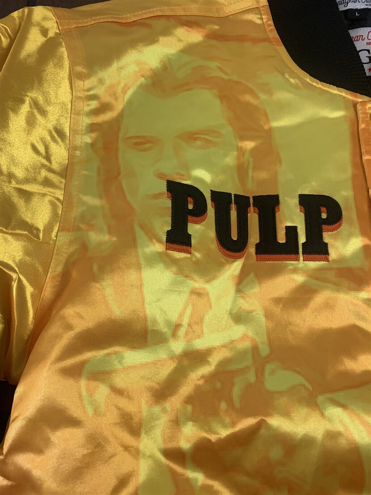 PULP FICTION BAD MOTHER F Headgear Classics Streetwear Jacket~Never Worn