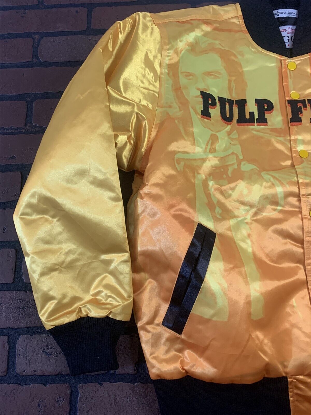 PULP FICTION BAD MOTHER F Headgear Classics Streetwear Jacket~Never Worn