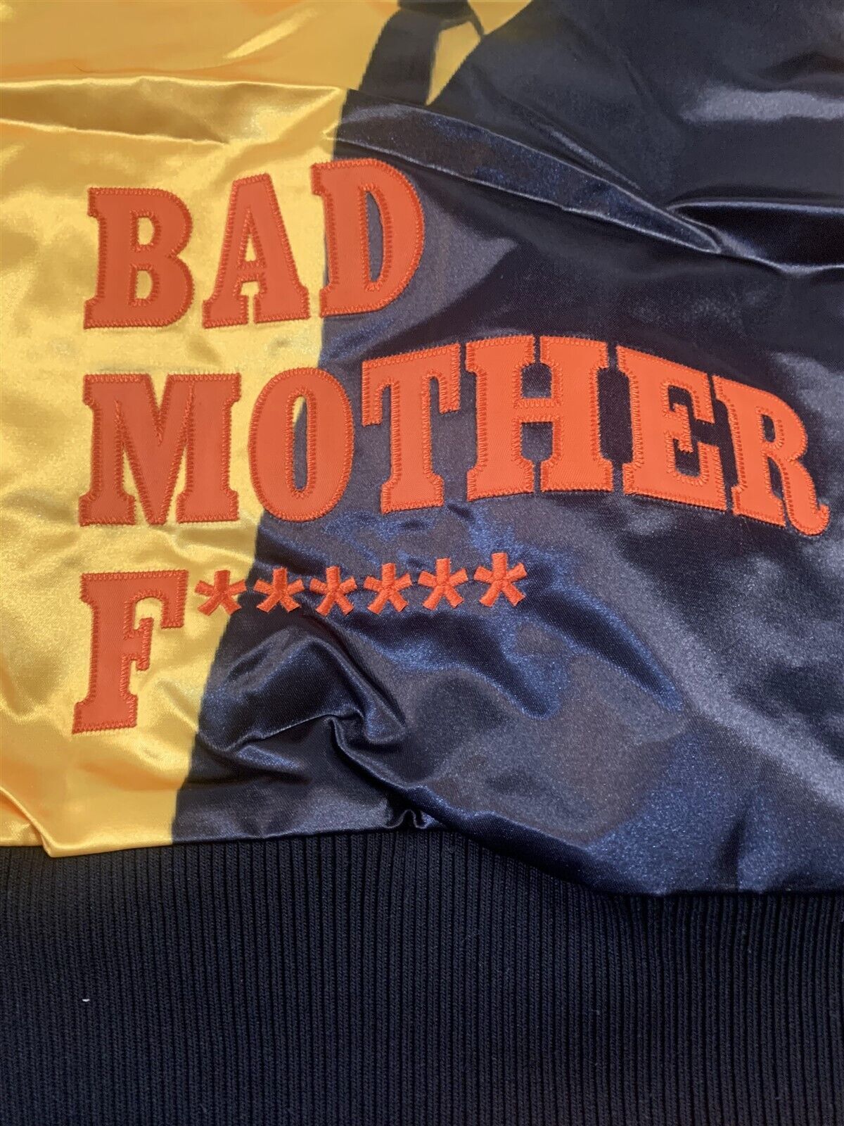 PULP FICTION BAD MOTHER F Headgear Classics Streetwear Jacket~Never Worn