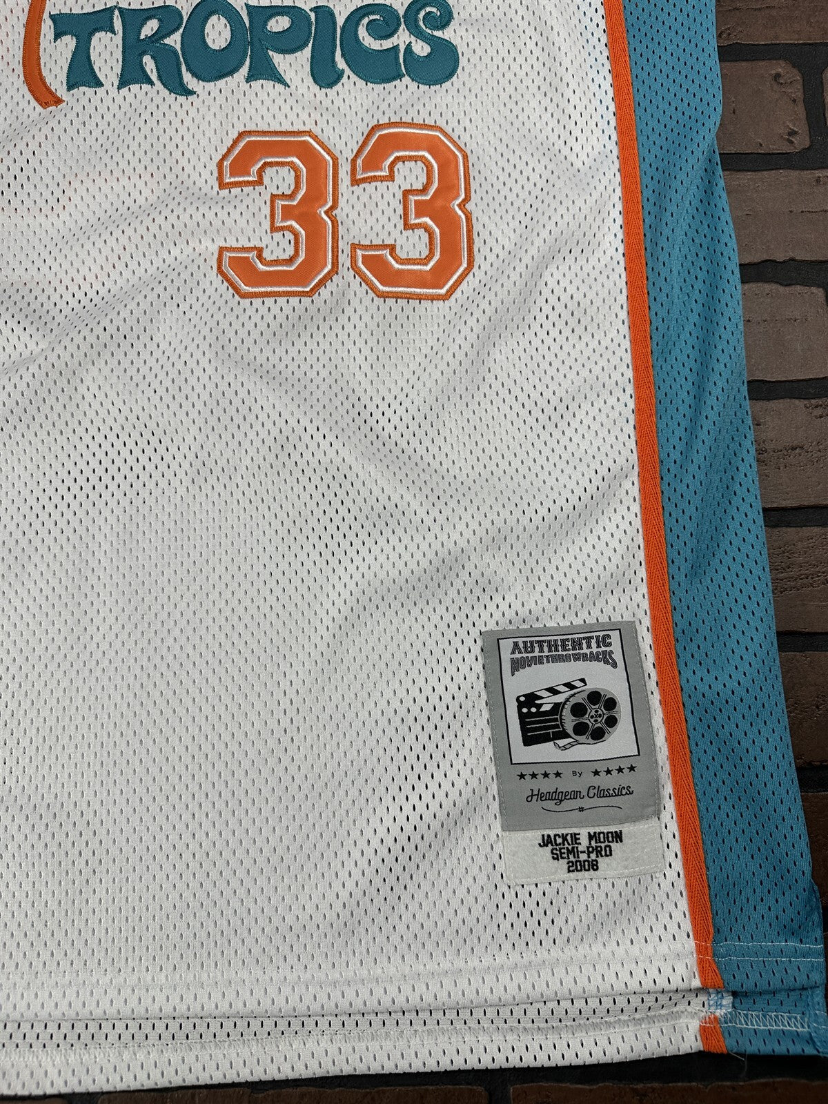 SEMI-PRO Flint Tropics Headgear Classics Basketball Jersey