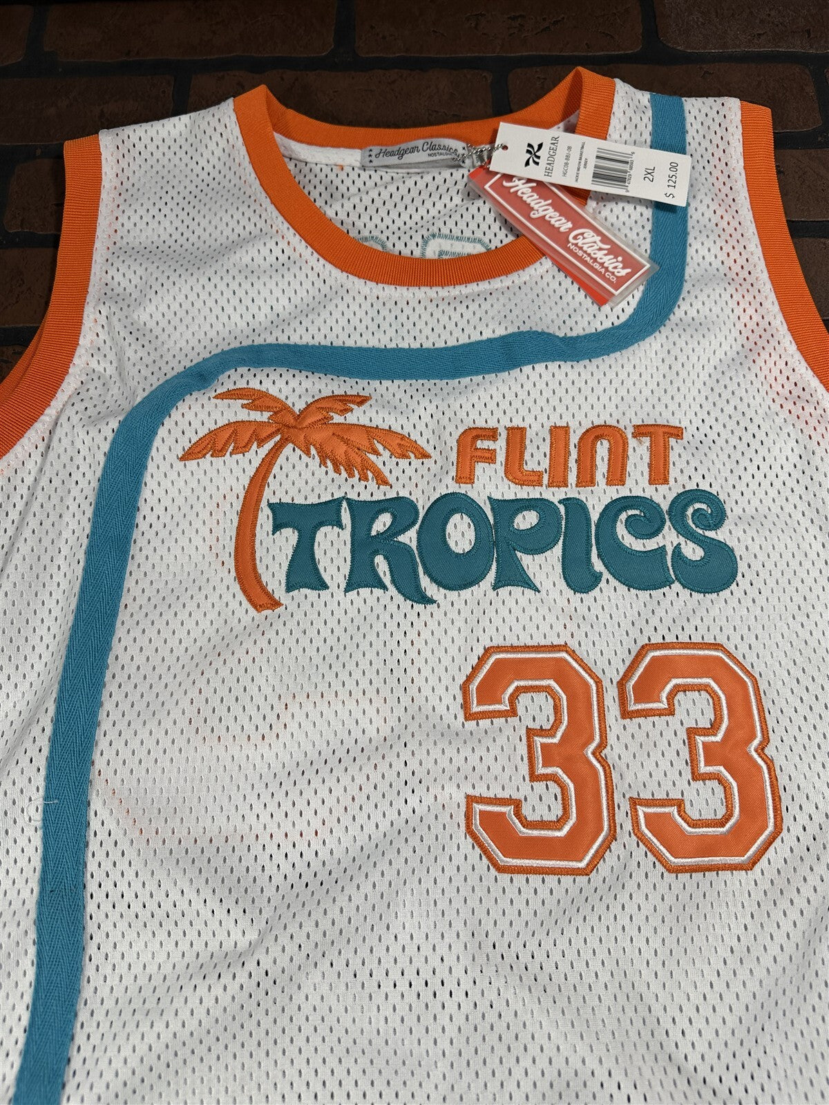SEMI-PRO Flint Tropics Headgear Classics Basketball Jersey