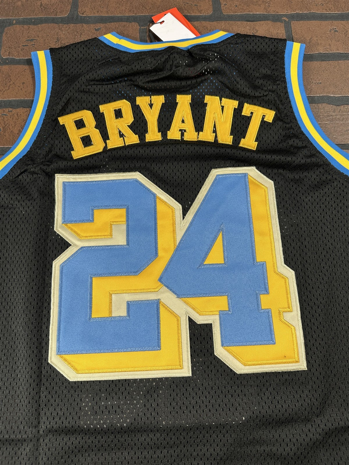 CRENSHAW Bryant #24 Headgear Classics Black Basketball Jersey