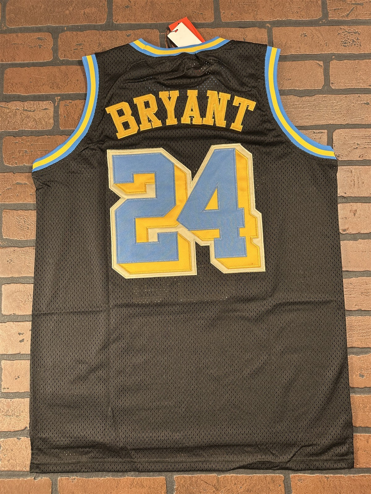 CRENSHAW Bryant #24 Headgear Classics Black Basketball Jersey