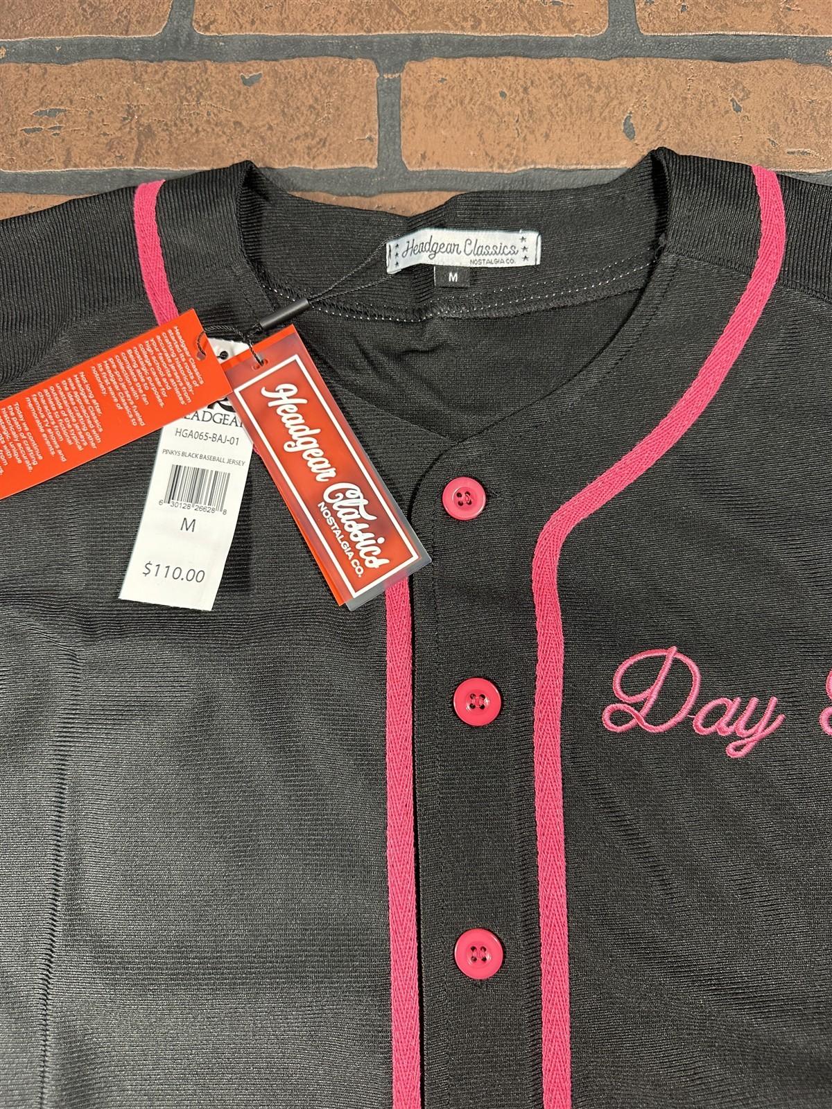 PINKY'S Day Day Next Friday Headgear Classics Black Baseball Jersey
