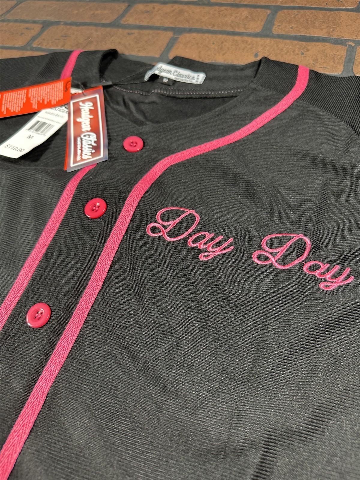 PINKY'S Day Day Next Friday Headgear Classics Black Baseball Jersey