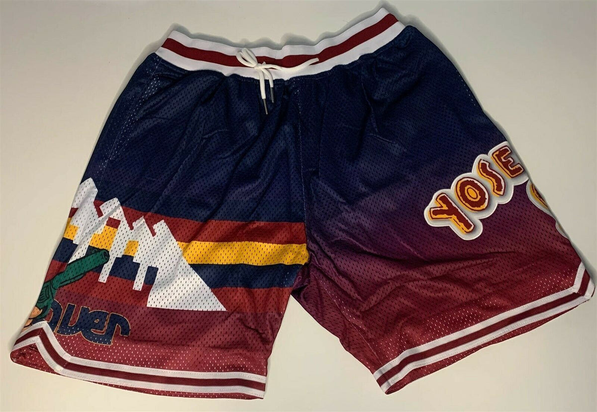 YOSEMITE SAM / DENVER ALTRNV Headgear Classics Basketball Shorts ~Never Worn~ L