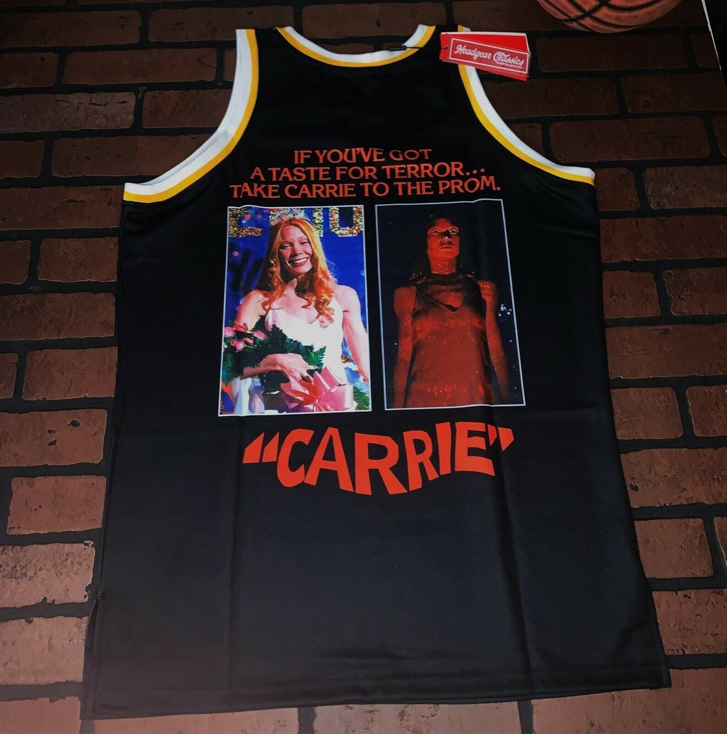 CARRIE (The Movie) Headgear Classics Basketball Jersey