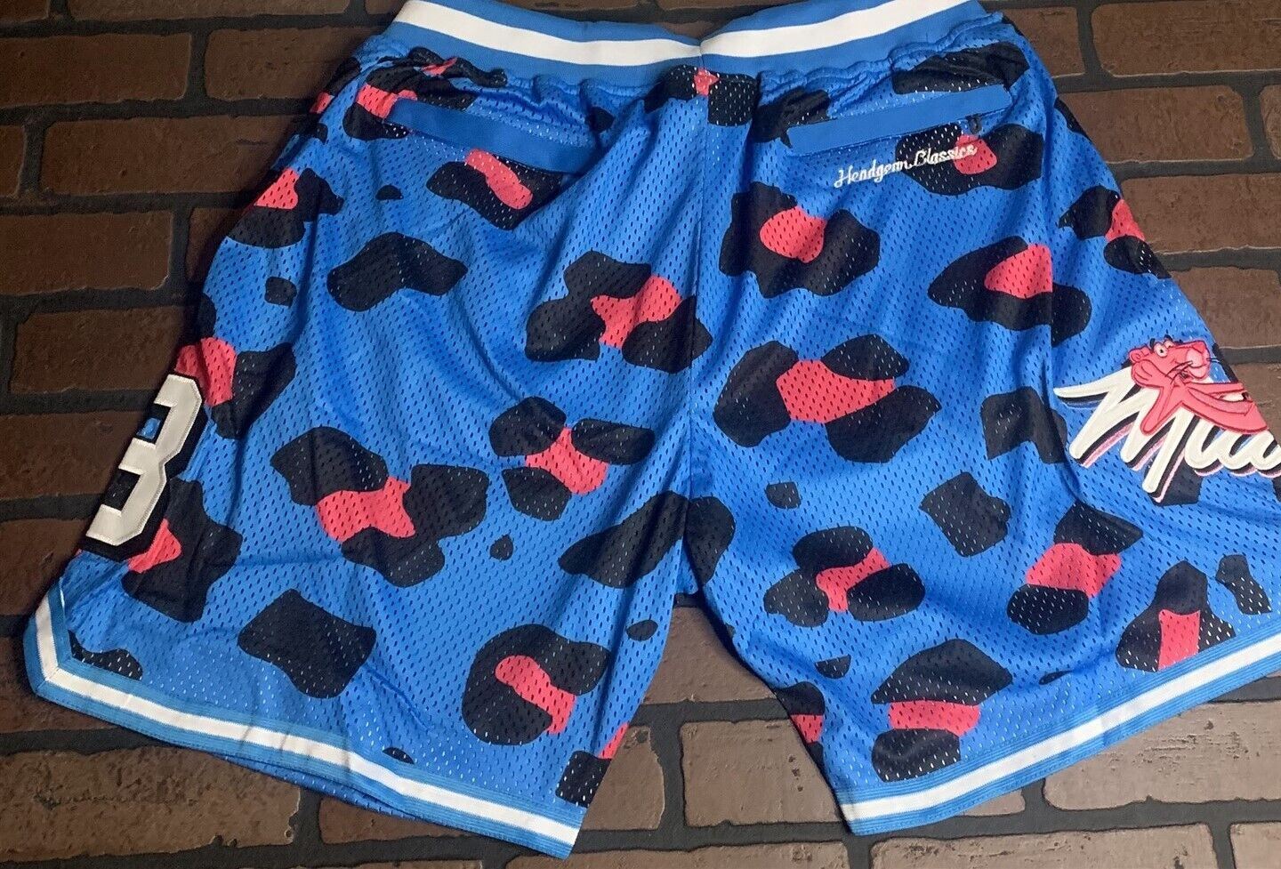 PINK PANTHER / MIAMI Headgear Classics Basketball Shorts