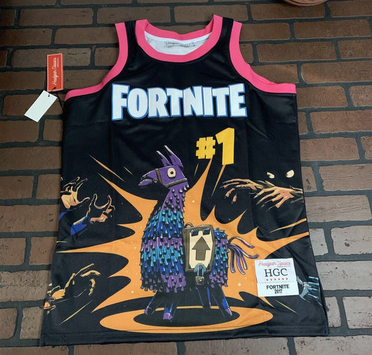 FORTNITE VICTORY ROYALE Headgear Classics Basketball Jersey