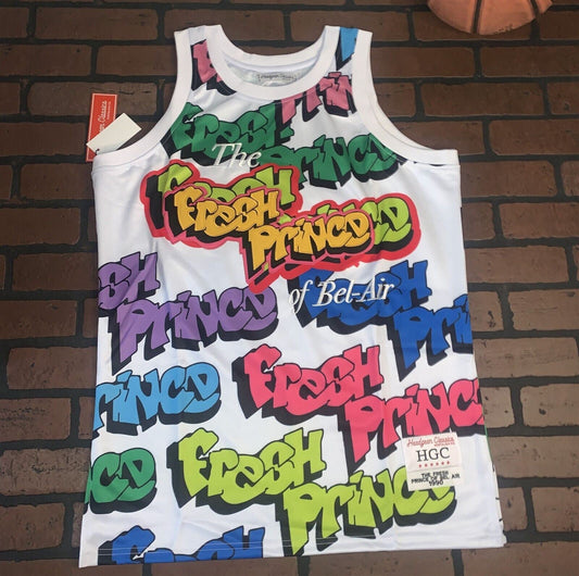 FRESH PRINCE OF BEL-AIR Headgear Classics Basketball Jersey