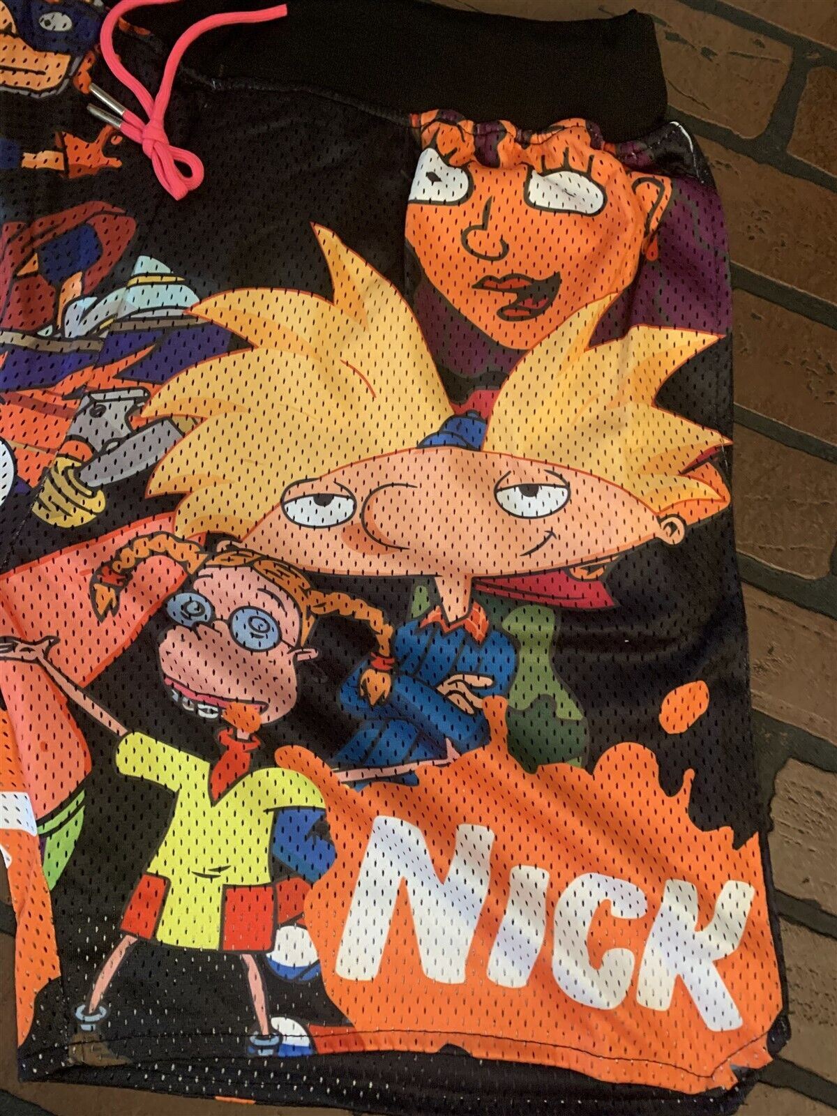 NICKELODEAN ALL OVER Headgear Classics Basketball Shorts