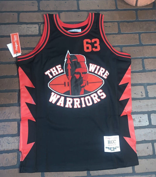 THE WIRE WARRIORS OMAR Headgear Classics Basketball Jersey