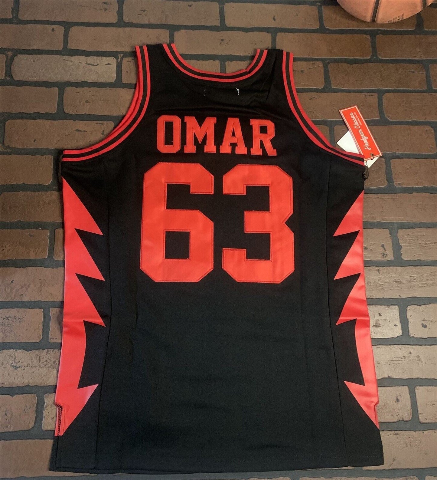 THE WIRE WARRIORS OMAR Headgear Classics Basketball Jersey