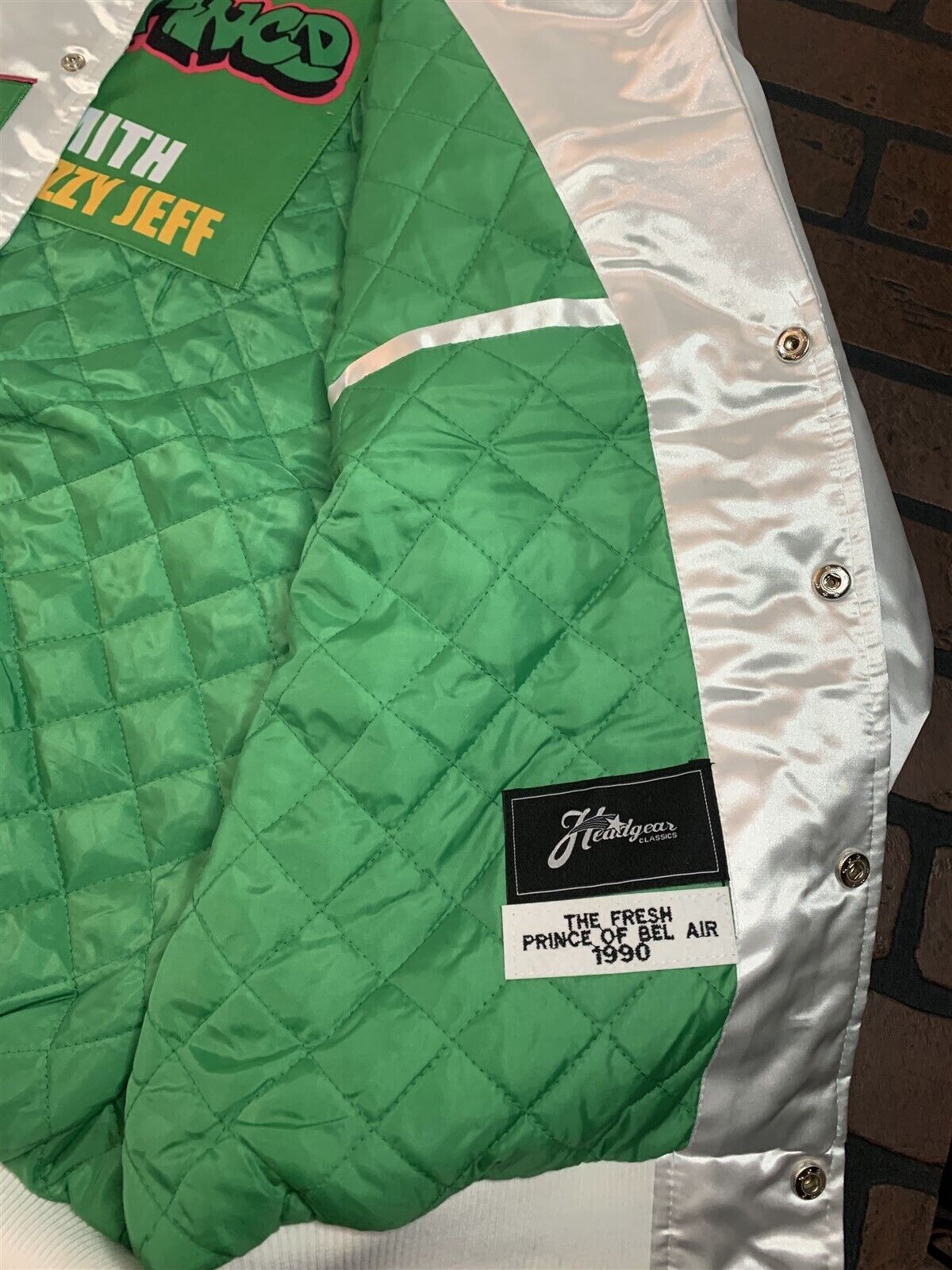 FRESH PRINCE OF BEL-AIR Headgear Classics White Streetwear Jacket