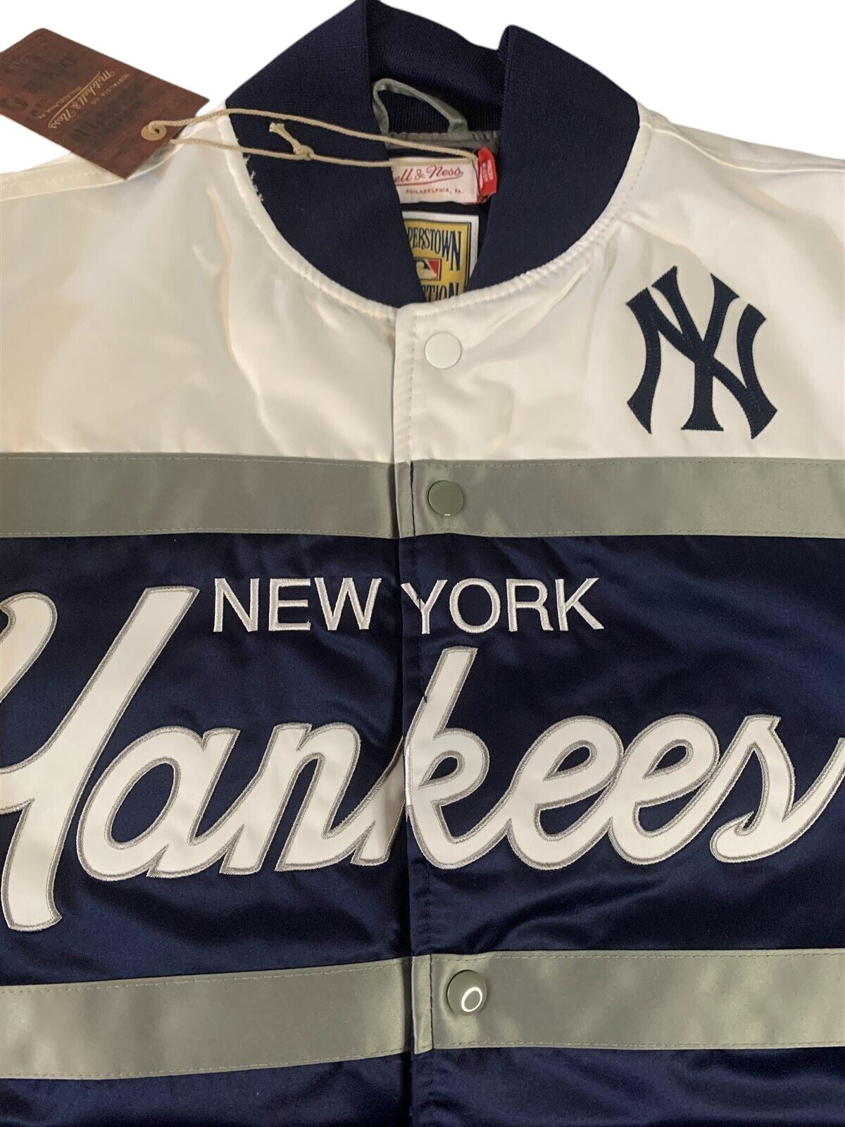 YANKEES Mitchell & Ness Special Script Heavyweight Jacket S M L XL 2XL 3XL