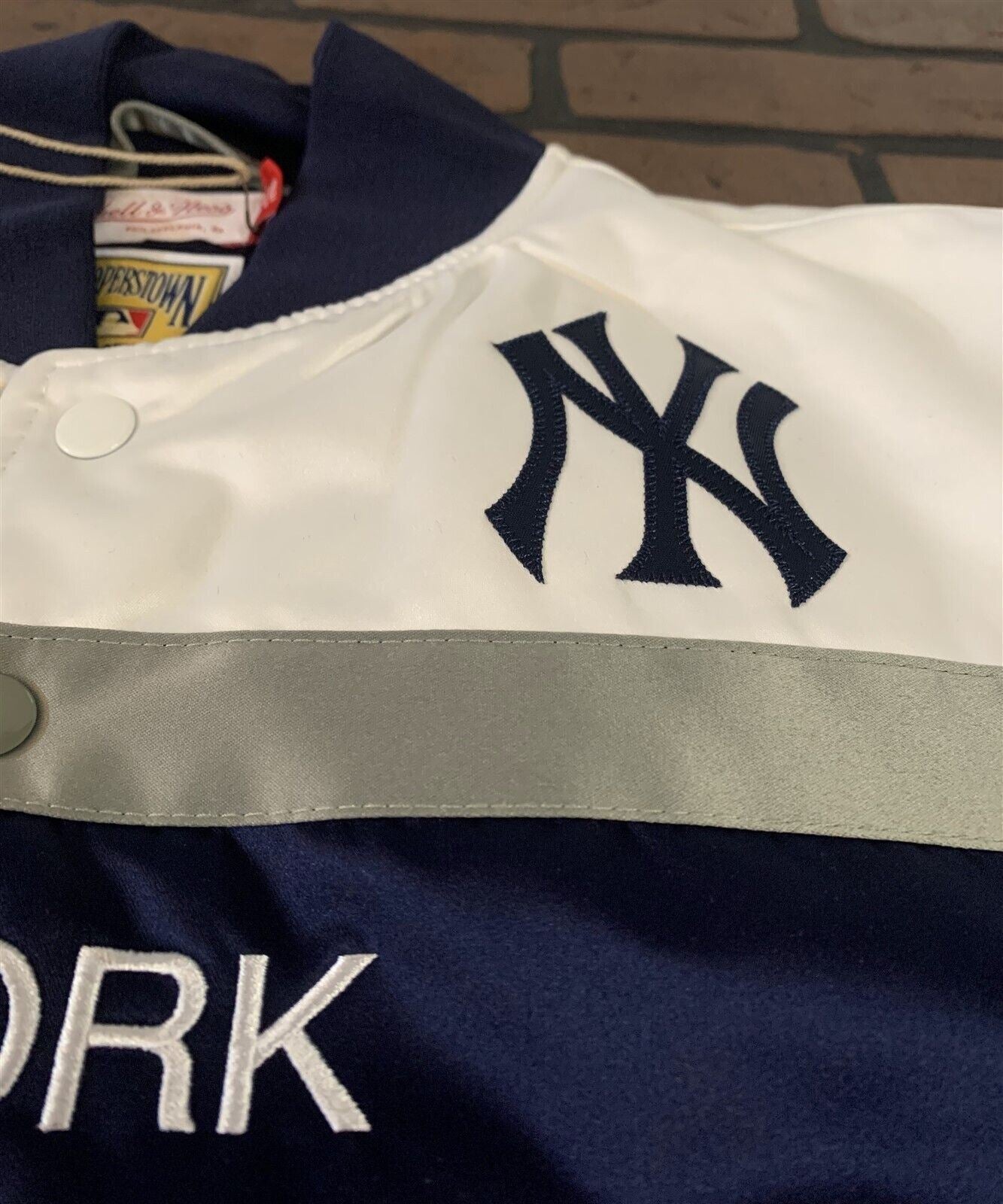 YANKEES Mitchell & Ness Special Script Heavyweight Jacket S M L XL 2XL 3XL