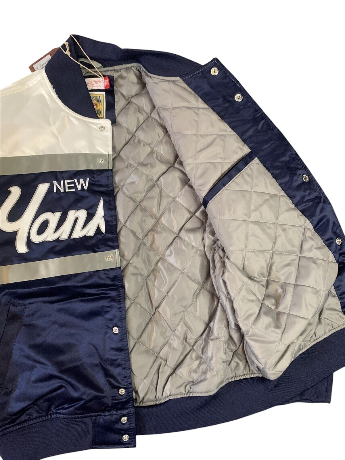 YANKEES Mitchell & Ness Special Script Heavyweight Jacket S M L XL 2XL 3XL