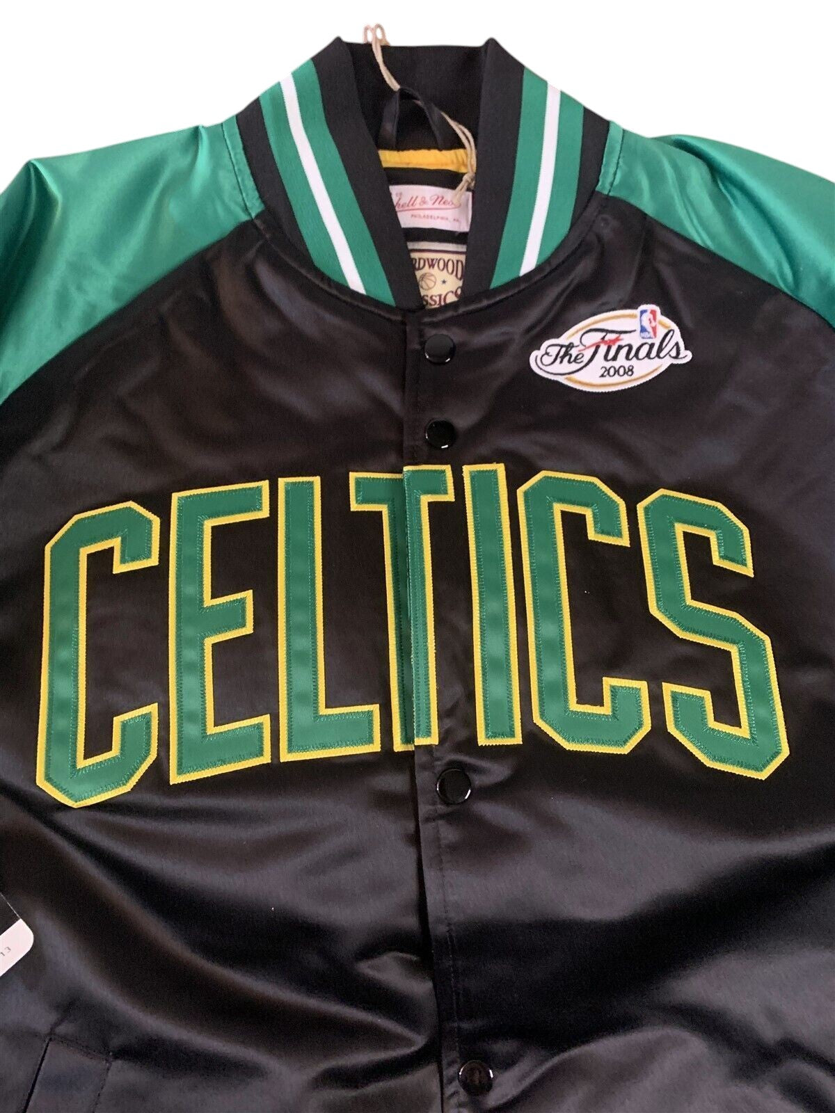BOSTON CELTICS Mitchell & Ness Special Script Heavyweight Jacket L