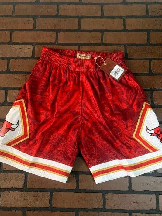 CHICAGO BULLS Mitchell & Ness Swingman CNY 4.0 Basketball Shorts