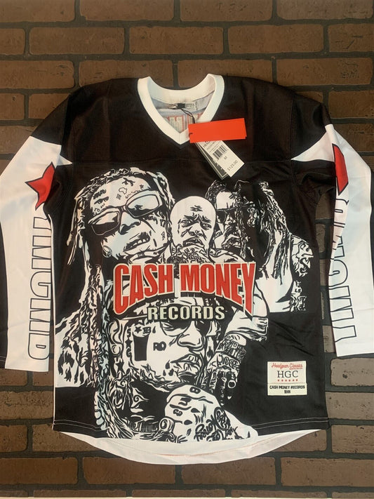 CASH MONEY Headgear Classics Hockey White Jersey