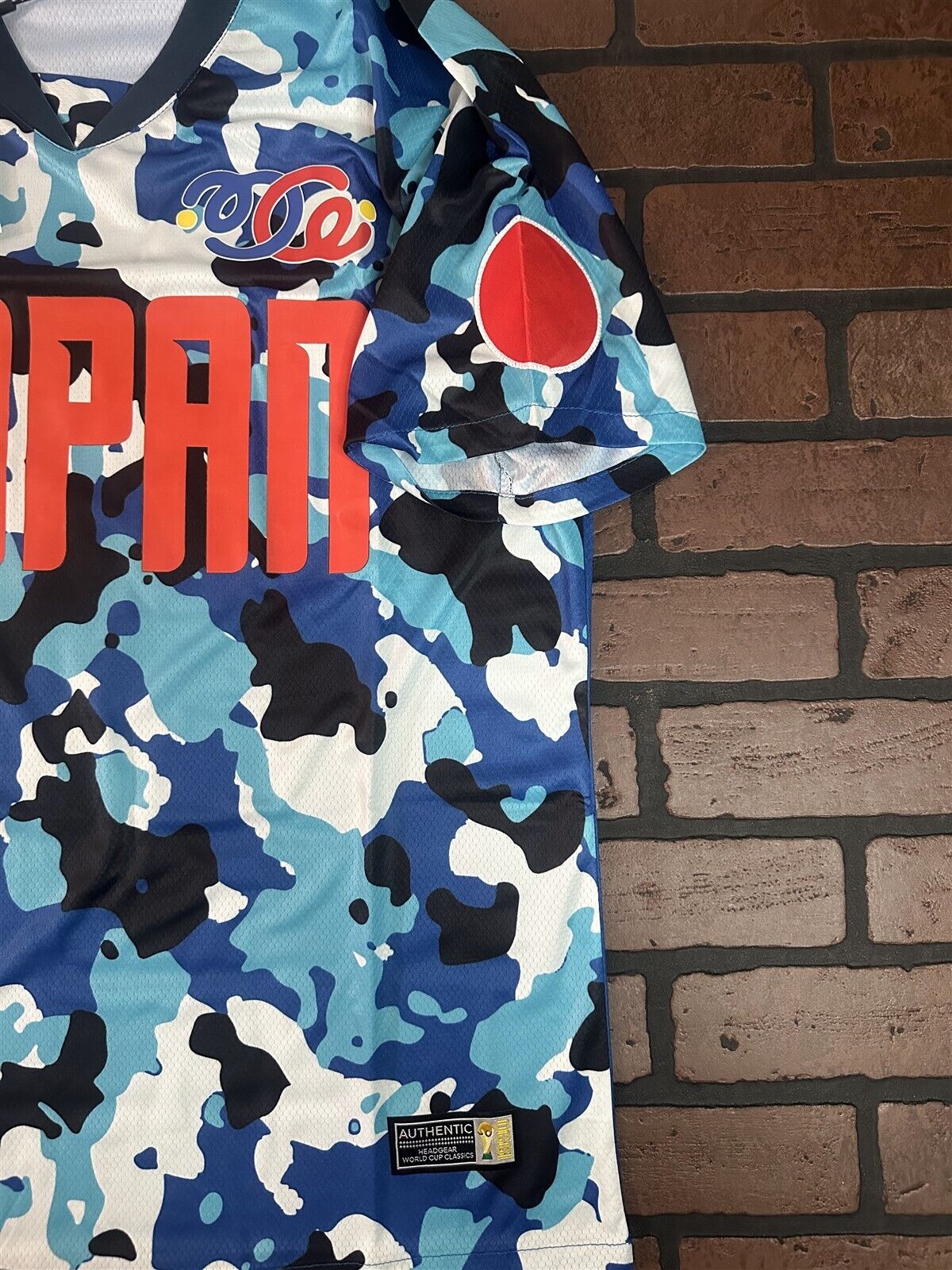 JAPAN 1990 World Cup National Team Headgear Classics Soccer Jersey