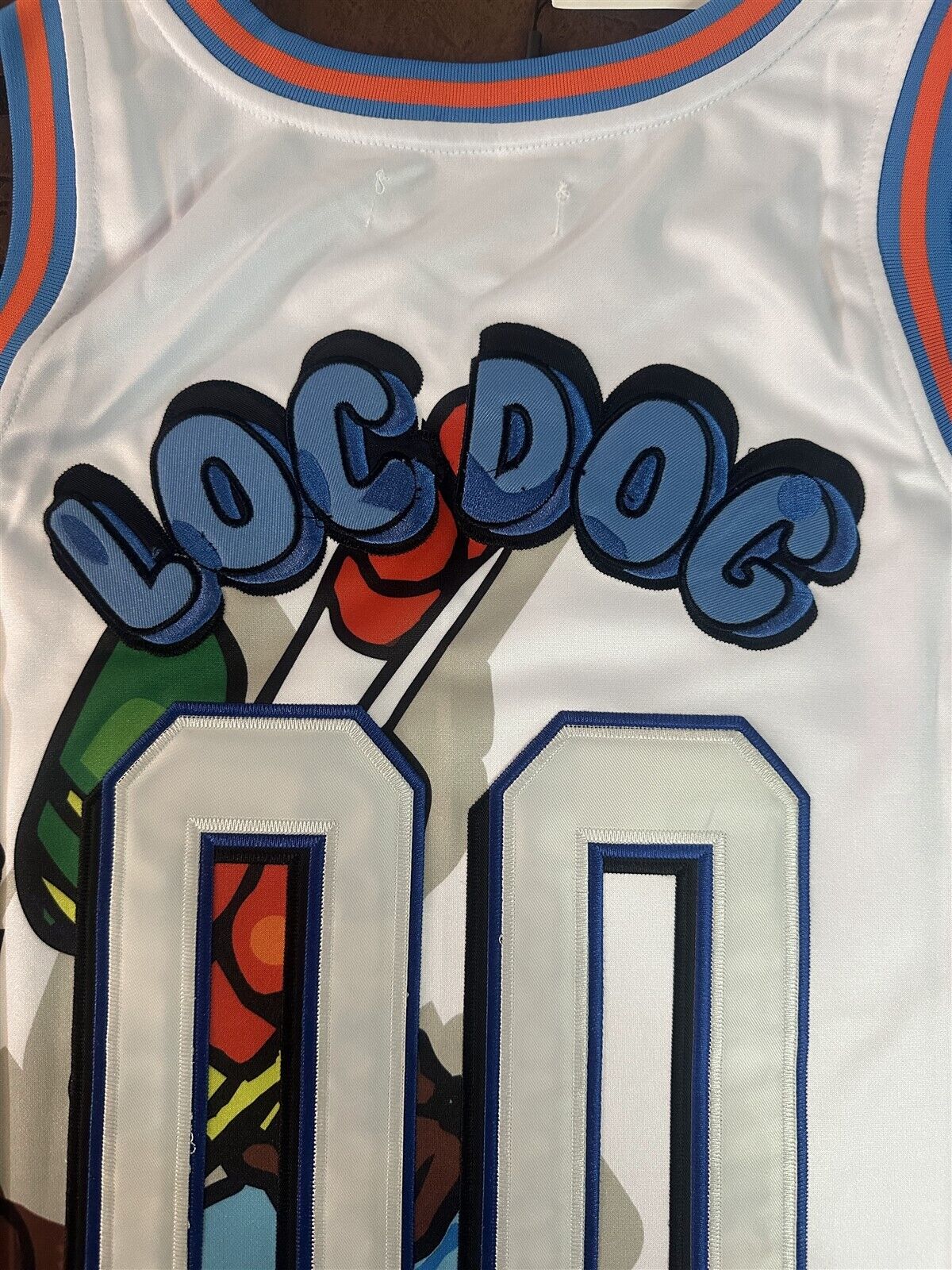 DON'T BE A MENACE TO SOCIETY White Headgear Classics Basketball Jersey